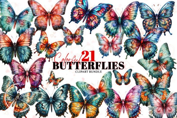 Butterfly Watercolor Sublimation Style Guide