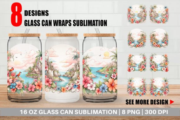 Glass Can Watercolor Paradise: A Handcrafted Display Font for Creative Branding