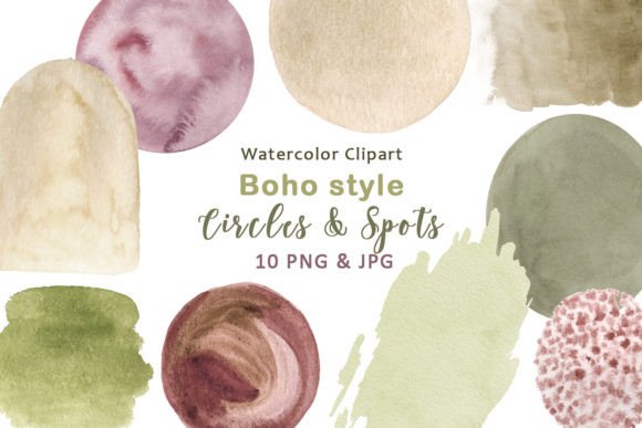 Spot Fill Circle Watercolor Clipart: A Designer's Practical Guide